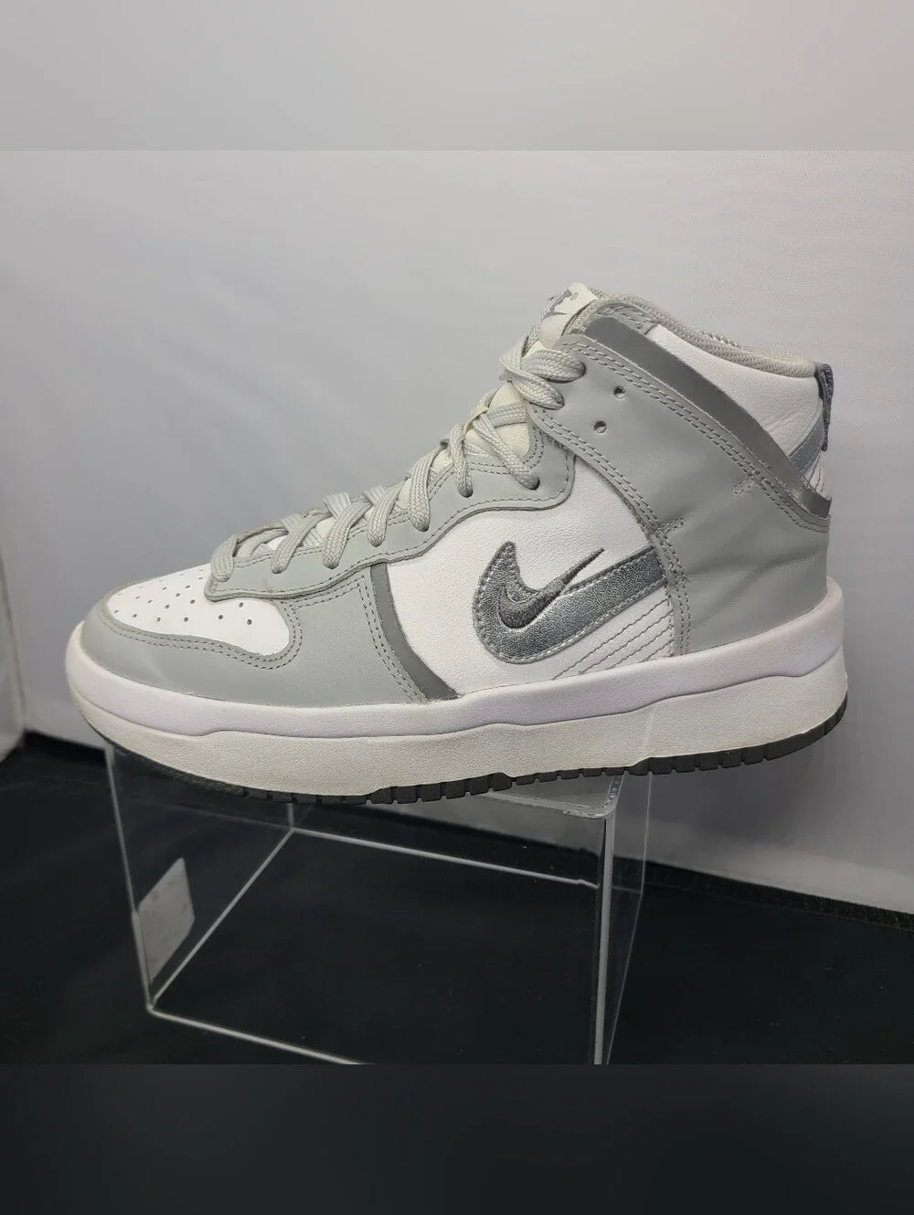 Nike Dunk High Up 'Light Smoke Grey women Size 6.5